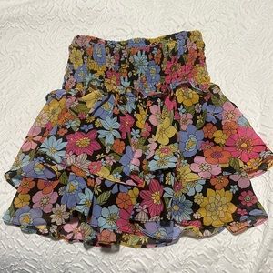 Cute flower skirt